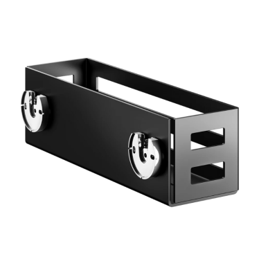 IŠPARDAVIMAS. Keuco dušo krepšelis-lentynėle 320 x 93 x 90 mm black matt