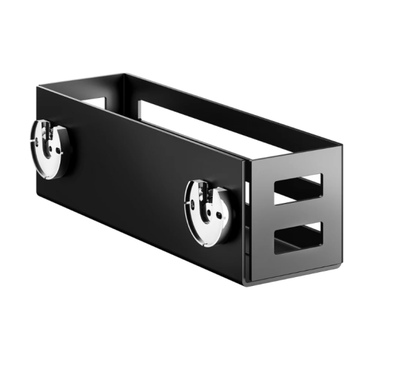 IŠPARDAVIMAS. Keuco dušo krepšelis-lentynėle 320 x 93 x 90 mm black matt