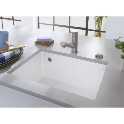 IŠPARDAVIMAS. Villeroy&Boch virtuvės plautuvė Subway 60 SU White Alpin CeramicPlus