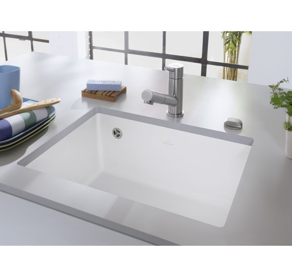 IŠPARDAVIMAS. Villeroy&Boch virtuvės plautuvė Subway 60 SU White Alpin CeramicPlus