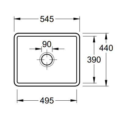 IŠPARDAVIMAS. Villeroy&Boch virtuvės plautuvė Subway 60 SU White Alpin CeramicPlus