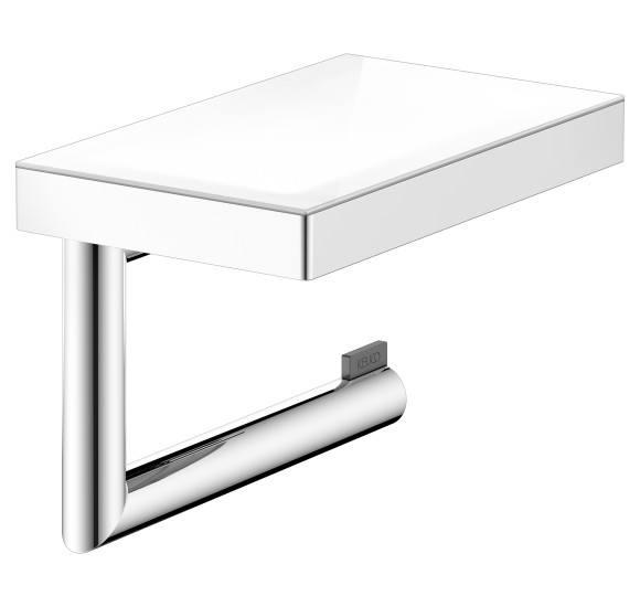 IŠPARDAVIMAS. Keuco Reva WC popieriaus laikiklis, chromo blizgios spalvos