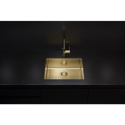 ALVEUS Monarch Kombino 50, nerūdijančio plieno plautuvė (montuojama po stalviršiu)