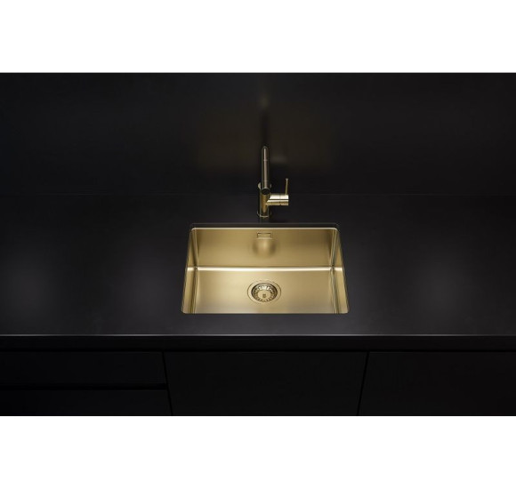 ALVEUS Monarch Kombino 50, nerūdijančio plieno plautuvė (montuojama po stalviršiu)