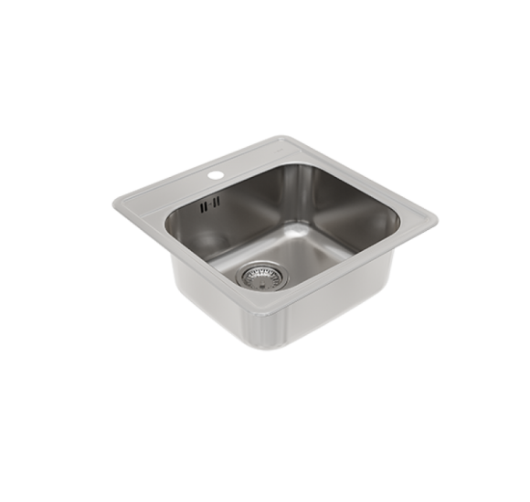 ALVEUS More 20 nerūdijančio plieno plautuvė