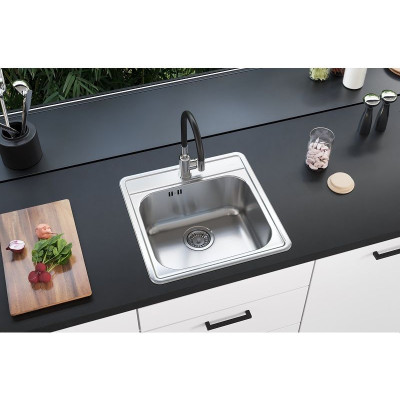 ALVEUS More 20 nerūdijančio plieno plautuvė