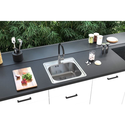 ALVEUS More 20 nerūdijančio plieno plautuvė