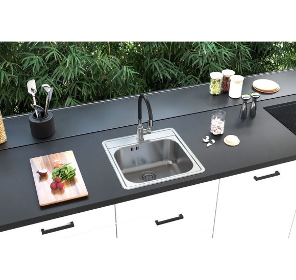 ALVEUS More 20 nerūdijančio plieno plautuvė