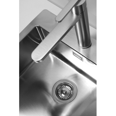 ALVEUS Pure 10 nerūdijančio plieno plautuvė