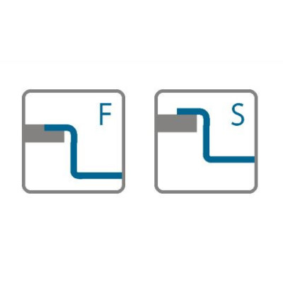 ALVEUS Pure 10 nerūdijančio plieno plautuvė