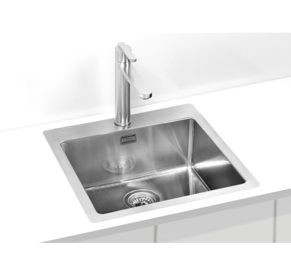 ALVEUS Pure 30 nerūdijančio plieno plautuvė