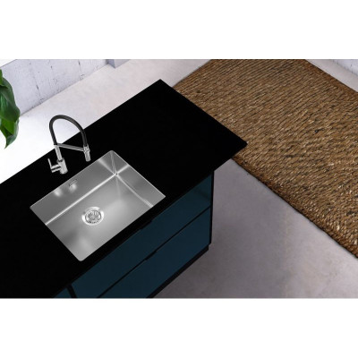 ALVEUS Nox 50 nerūdijančio plieno plautuvė (universalus montavimas)