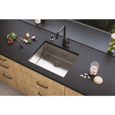 ALVEUS Kombino 50 nerūdijančio plieno plautuvė (montuojama po stalviršiu)