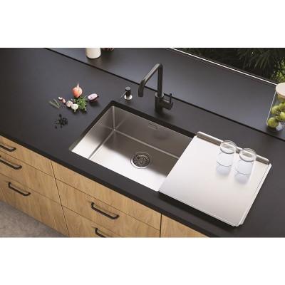 ALVEUS Kombino 50 nerūdijančio plieno plautuvė (montuojama po stalviršiu)