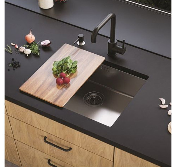 ALVEUS Kombino 50 nerūdijančio plieno plautuvė (montuojama po stalviršiu)