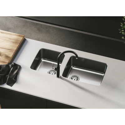 ALVEUS Luno 30 nerūdijančio plieno plautuvė