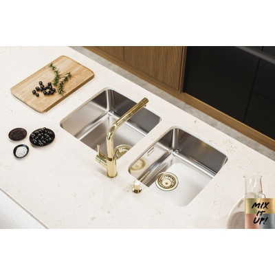 ALVEUS Luno 30 nerūdijančio plieno plautuvė