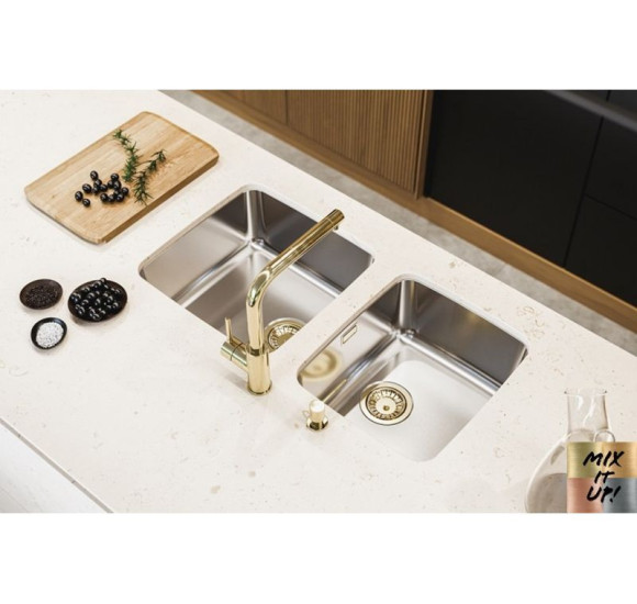 ALVEUS Luno 30 nerūdijančio plieno plautuvė