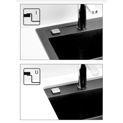 ALVEUS Atrox 30 granitinė plautuvė (Black edition)