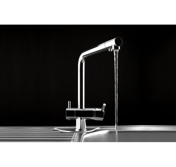 ALVEUS Aquila maišytuvas plautuvei, su galimybe prijungti filtrą