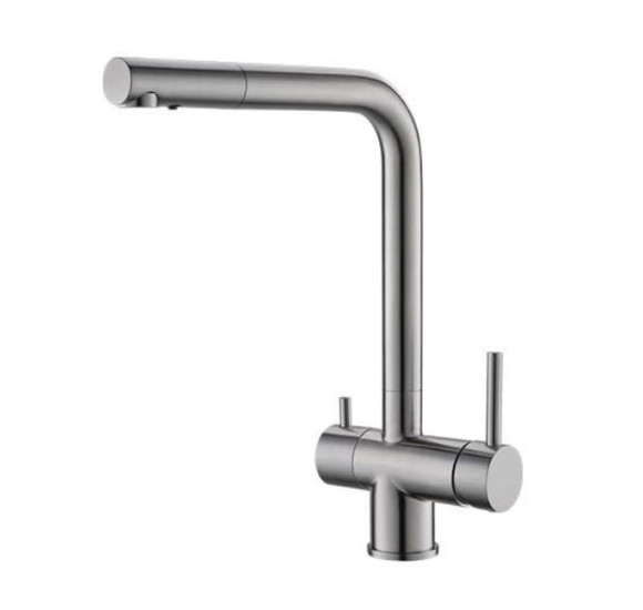 ALVEUS Aquila maišytuvas plautuvei, su galimybe prijungti filtrą