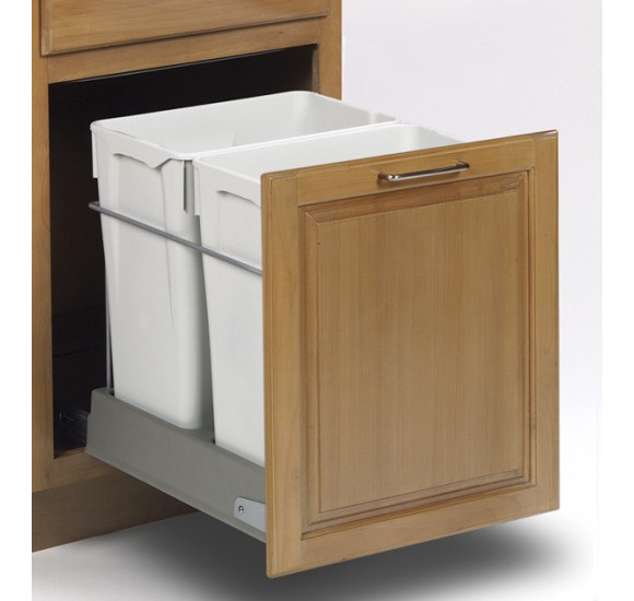 ALVEUS Albio 40 šiukšlių rūšiavimo sistema, 2x30l