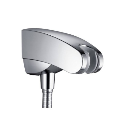 IŠPARDAVIMAS. Hansgrohe sieninė jungtis su 125cm žarna ir laikikliu dušo galvutei, chromo sp.