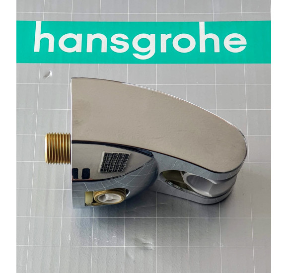 IŠPARDAVIMAS. Hansgrohe sieninė jungtis - laikiklis dušo galvutei, chromo sp.