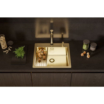 ALVEUS Monarch Pure 70 nerūdijančio plieno plautuvė