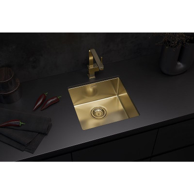 ALVEUS Monarch Quadrix 20 nerūdijančio plieno plautuvė