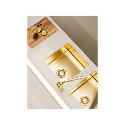 ALVEUS Monarch Quadrix 20 nerūdijančio plieno plautuvė