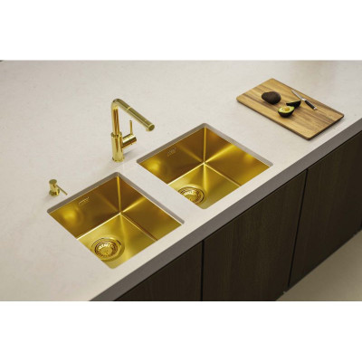 ALVEUS Monarch Quadrix 30 nerūdijančio plieno plautuvė