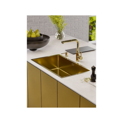 ALVEUS Monarch Quadrix 60 nerūdijančio plieno plautuvė