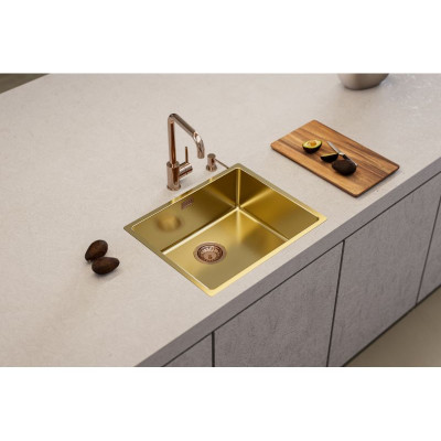 ALVEUS Monarch Kombino 50 nerūdijančio plieno plautuvė (montuojama lygiai su stalviršiu arba virš jo)