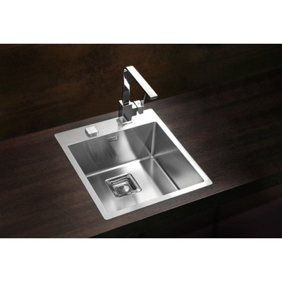 ALVEUS Stylux 10 nerūdijančio plieno plautuvė