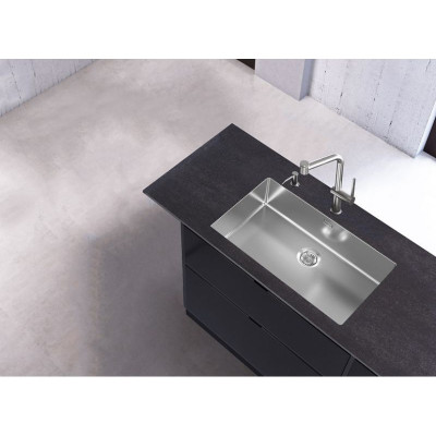 ALVEUS Nox 60 nerūdijančio plieno plautuvė