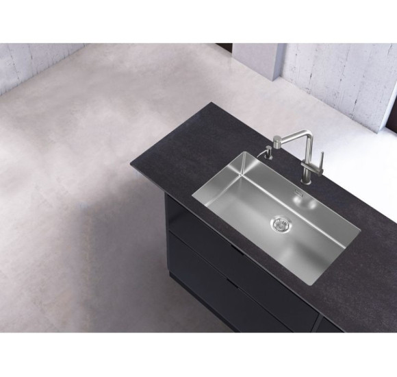 ALVEUS Nox 60 nerūdijančio plieno plautuvė