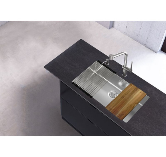 ALVEUS Nox 60 nerūdijančio plieno plautuvė