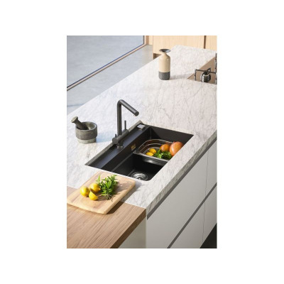 ALVEUS Aquila maišytuvas plautuvei, su galimybe prijungti filtrą (pasirenkama spalva)