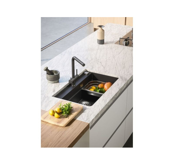 ALVEUS Aquila maišytuvas plautuvei, su galimybe prijungti filtrą (pasirenkama spalva)