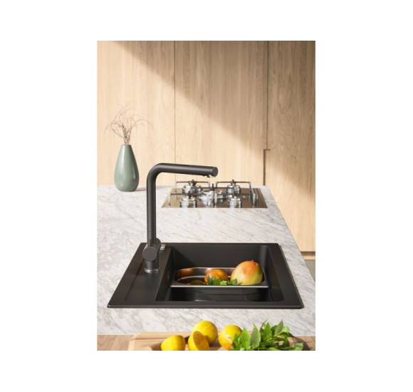 ALVEUS Aquila maišytuvas plautuvei, su galimybe prijungti filtrą (pasirenkama spalva)