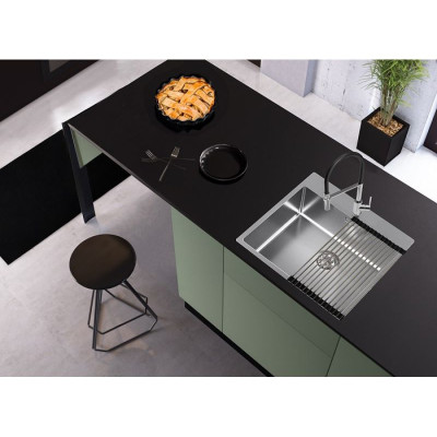 ALVEUS Nox 120 nerūdijančio plieno plautuvė