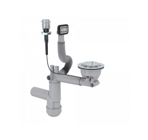 ALVEUS Pure Up 10 nerūdijančio plieno plautuvė