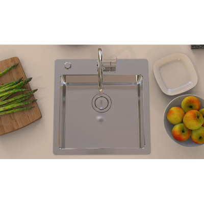 ALVEUS Pure Up 20 nerūdijančio plieno plautuvė