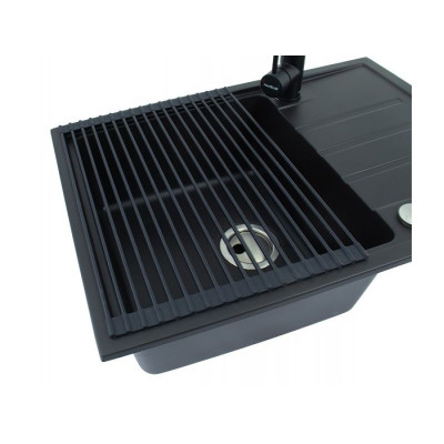 ALVEUS AllRound vyniojamas padėkliukas, juodas, 450x330