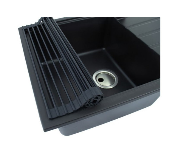 ALVEUS AllRound vyniojamas padėkliukas, juodas, 450x330