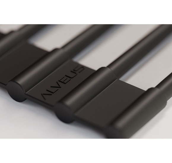 ALVEUS AllRound Mini vyniojamas padėkliukas, juodas, 325x275