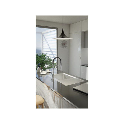 ALVEUS Pure Up 40 nerūdijančio plieno plautuvė (dešinė)