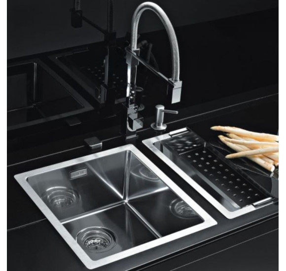 ALVEUS Quadrix 30 nerūdijančio plieno plautuvė