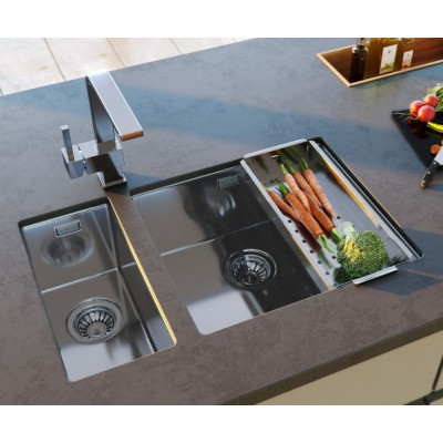 ALVEUS Quadrix 30 nerūdijančio plieno plautuvė